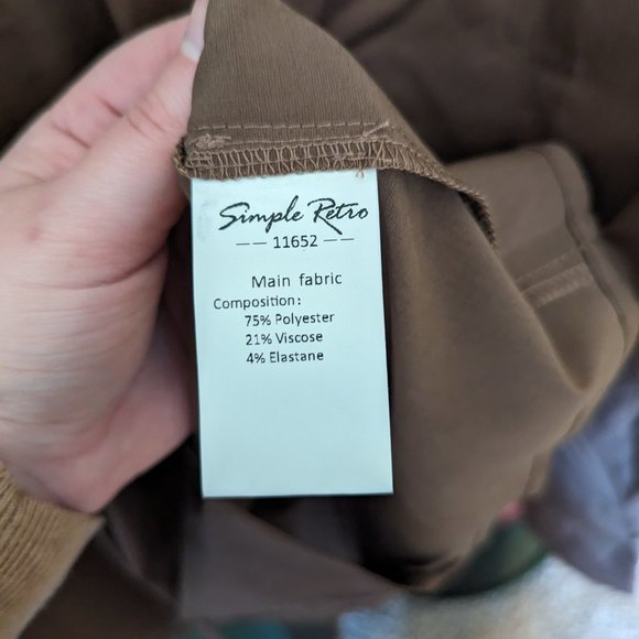 Simple Retro French Cuffs Button Down Small Lapel - Picture 2 of 5